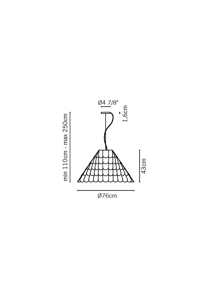 Fabbian Подвесной светильник F12 Roofer от Fabbian