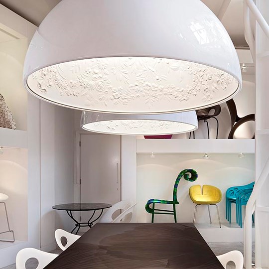 Flos Подвесной светильник Skygarden white от Flos — в интерьере