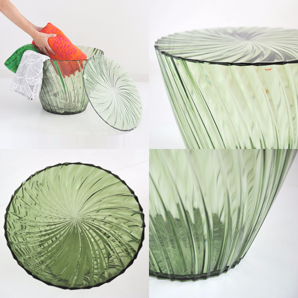Kartell Столик-контейнер для хранения Sparkle от Kartell — в интерьере