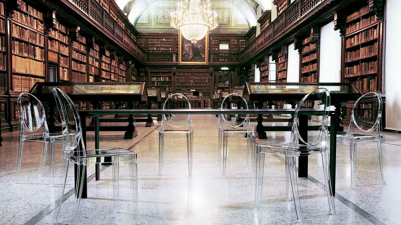 Kartell Стул Victoria Ghost Crystal от Kartell — в интерьере