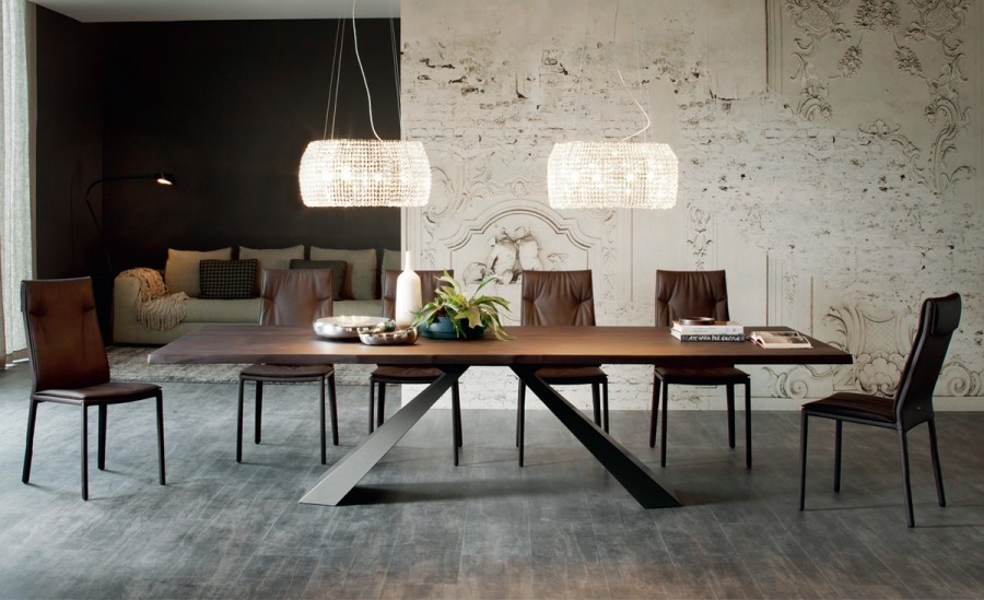 Cattelan Italia Стол раскладной Eliot Wood Drive от Cattelan Italia — в интерьере