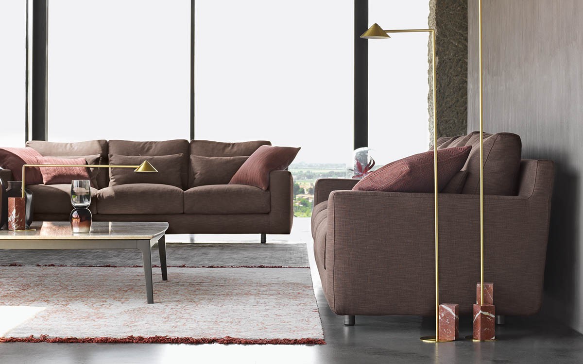 Flou Диван Borgonuovo от Flou — в интерьере