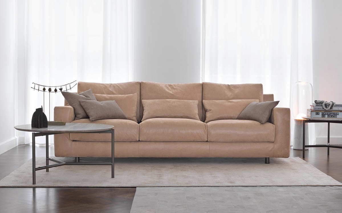 Flou Диван Borgonuovo от Flou — в интерьере
