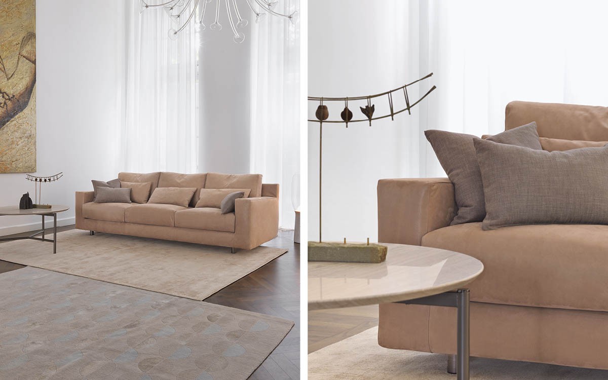 Flou Диван Borgonuovo от Flou — в интерьере