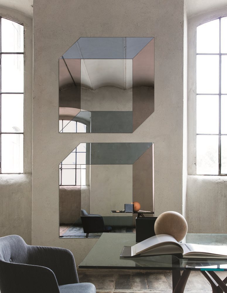 Porada Зеркало escher от Porada — в интерьере