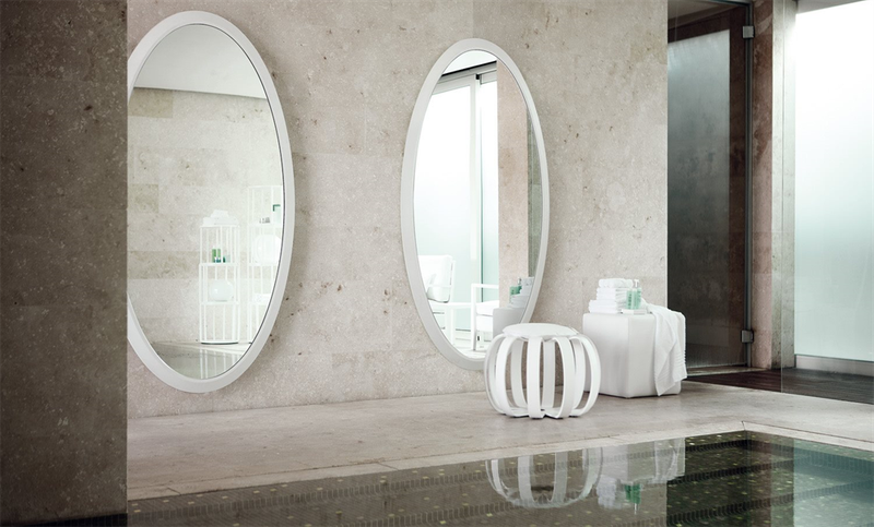 Porada Зеркало Four Seasons ovale от Porada — в интерьере