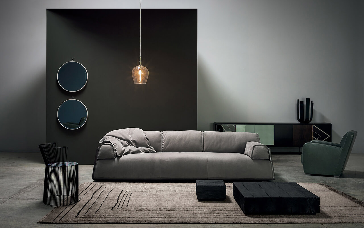 Baxter Диван Hard&Soft Slim от Baxter — в интерьере