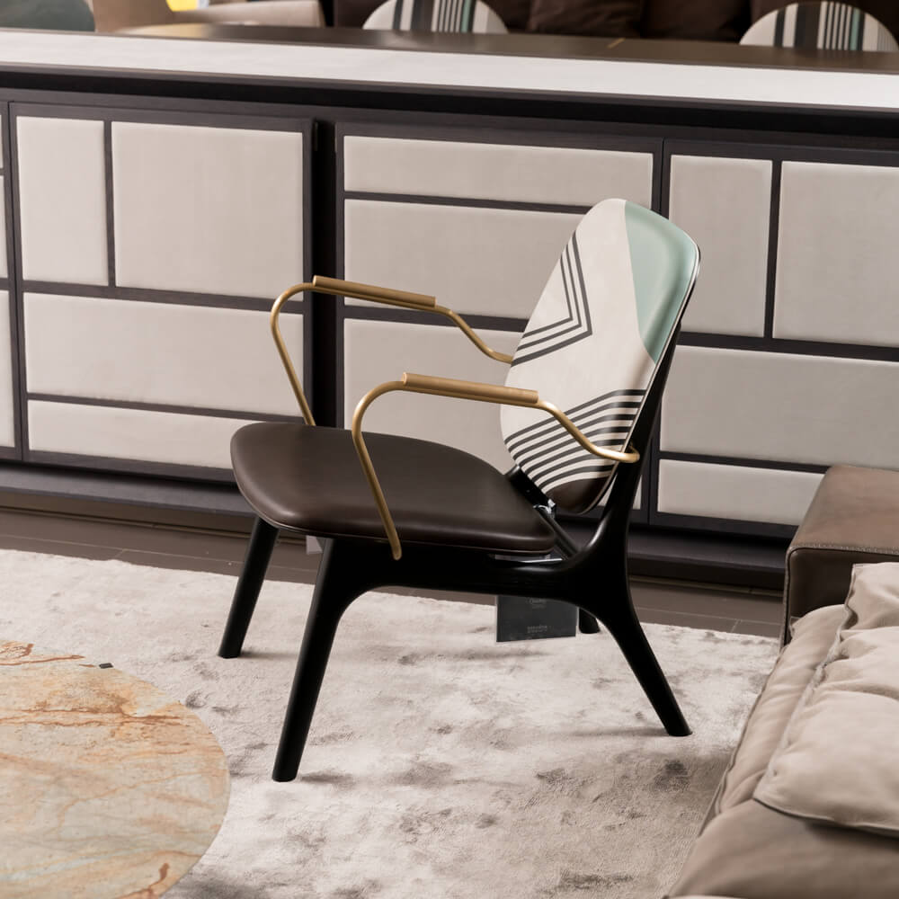 Baxter Кресло Thea Nabuck Sage от Baxter — в интерьере