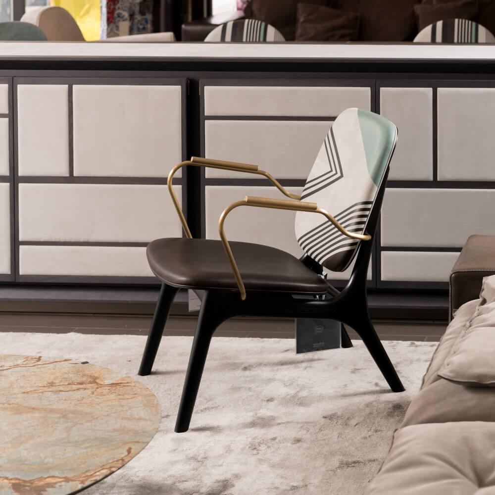 Baxter Кресло Thea Nabuck Sage от Baxter — в интерьере