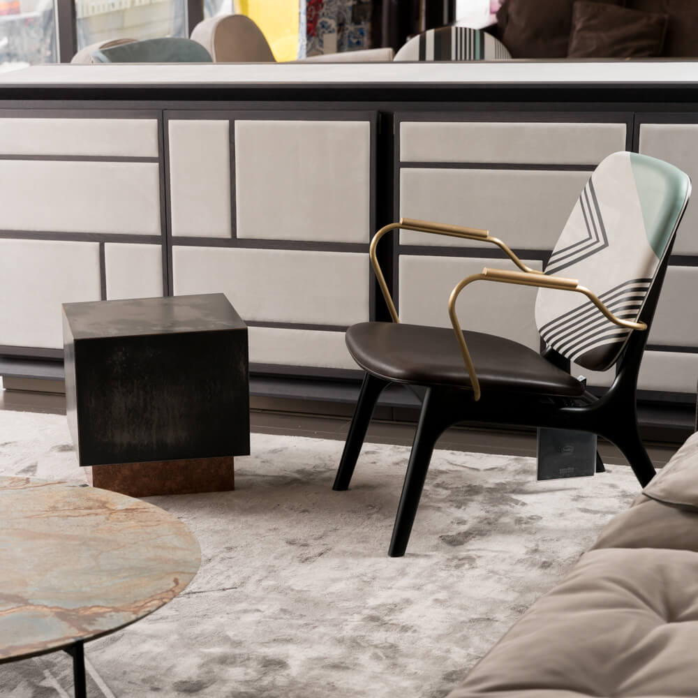 Baxter Кресло Thea Nabuck Sage от Baxter — в интерьере