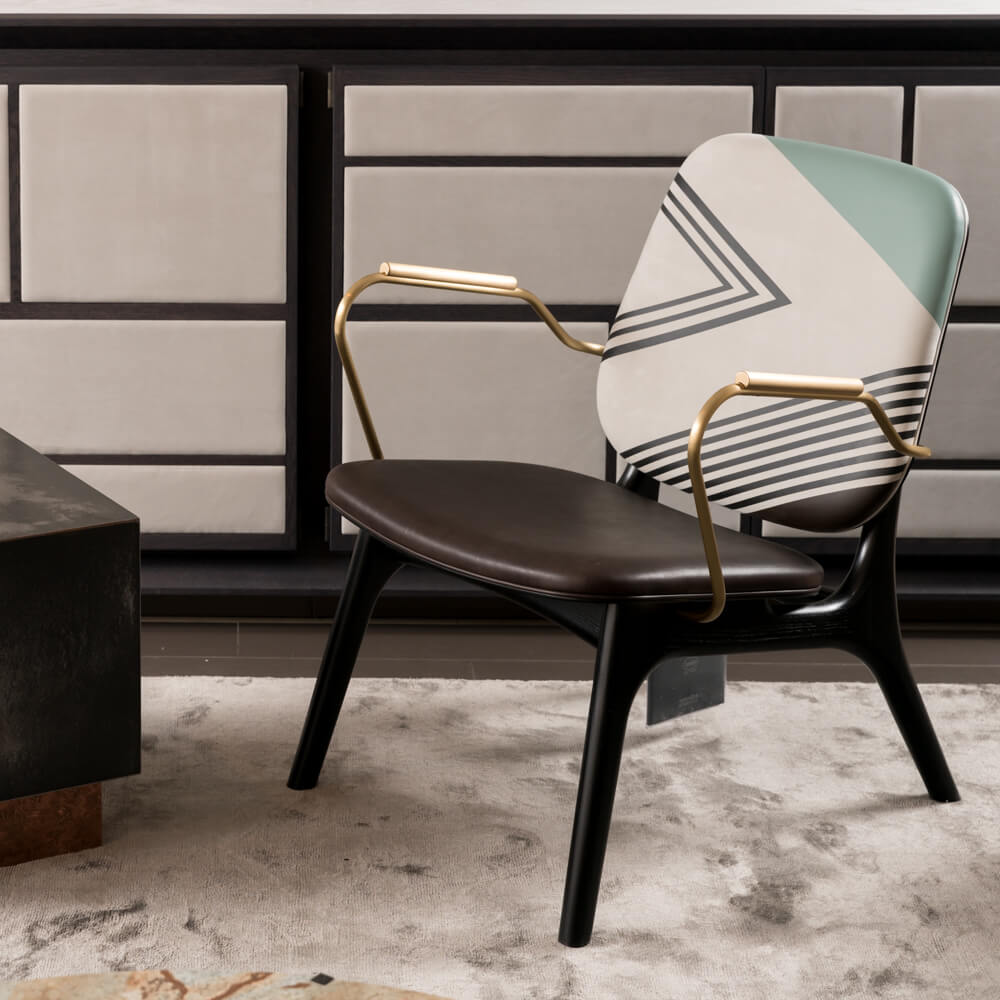 Baxter Кресло Thea Nabuck Sage от Baxter — в интерьере