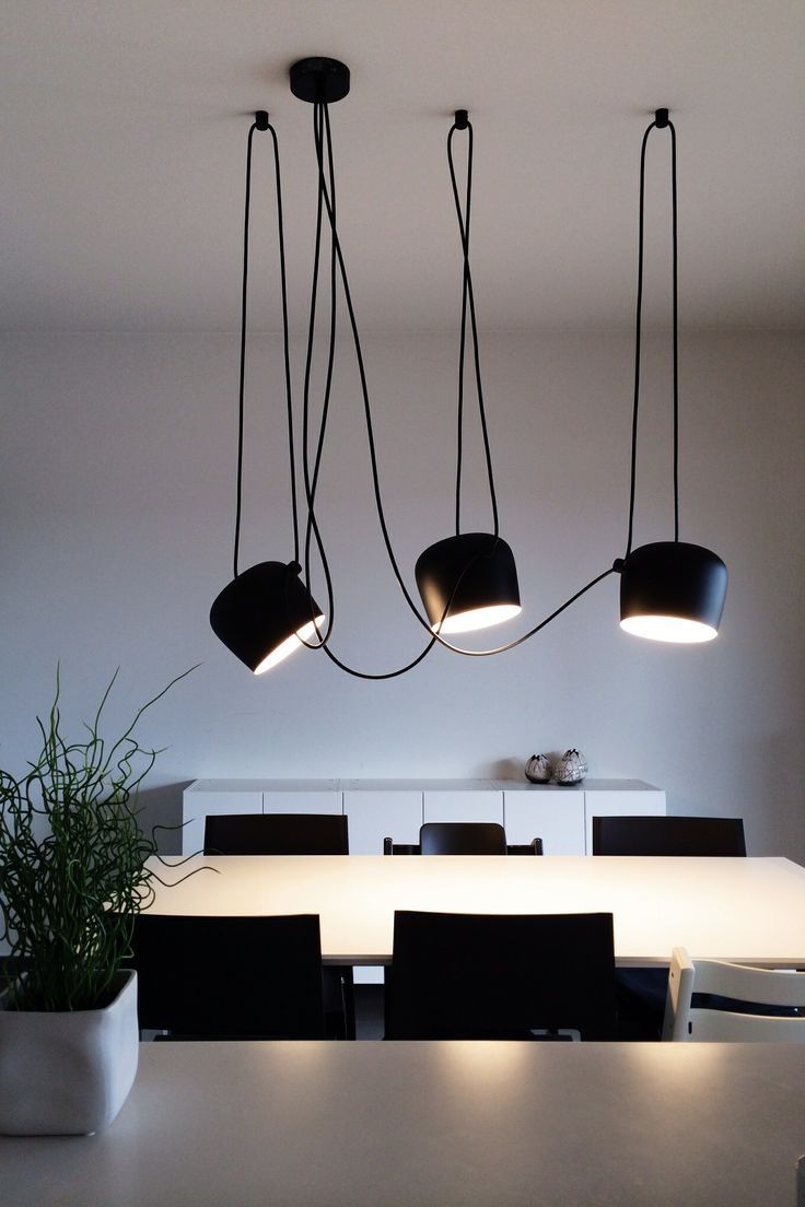 Flos Люстра Aim small из 5 подвесов от Flos — в интерьере