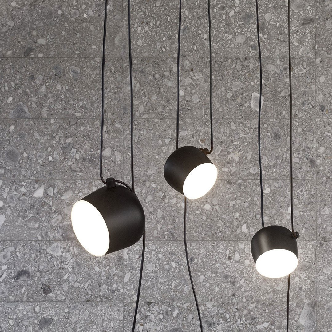 Flos Люстра Aim small из 5 подвесов от Flos — в интерьере