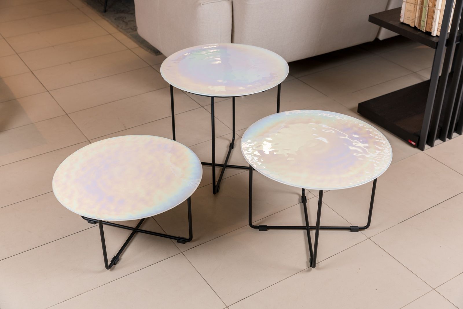 Cattelan Italia Набор из 3-х столиков Vinyl от Cattelan Italia — в интерьере