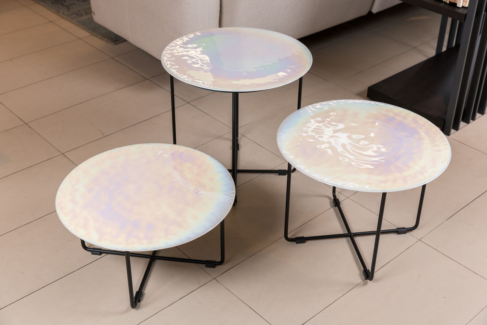 Cattelan Italia Набор из 3-х столиков Vinyl от Cattelan Italia — в интерьере