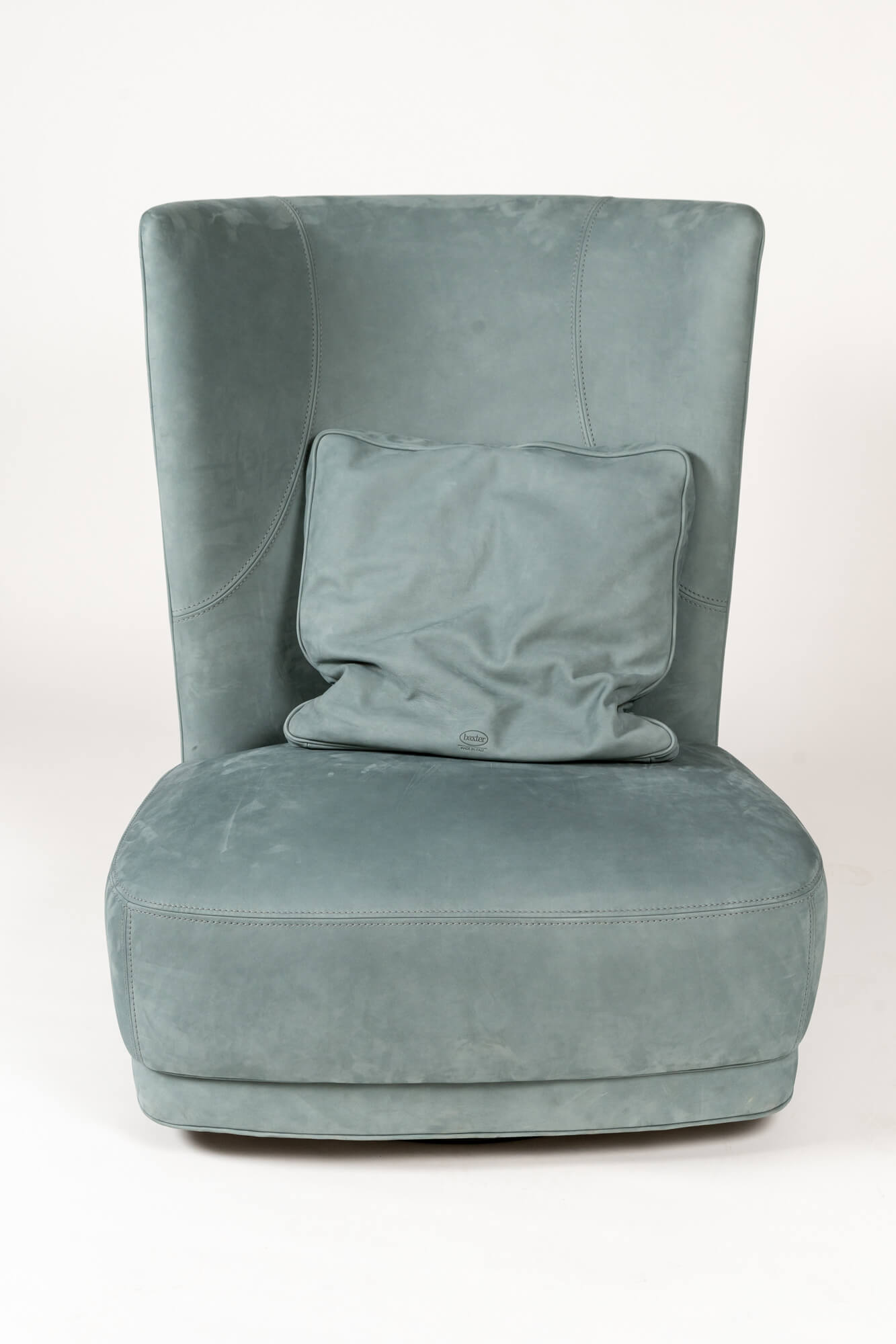 Baxter Кресло Etienne Bergere Leather Nabuck Sage от Baxter — в интерьере