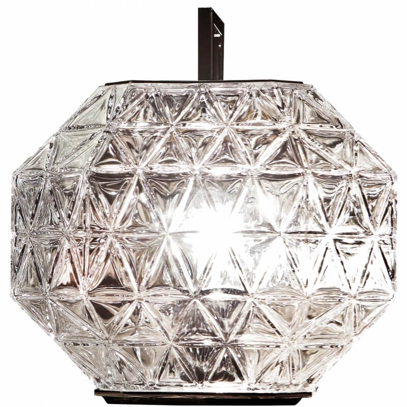 Contardi Настольная лампа Treasure TA Polished nickel/Engraved crystal от Contardi