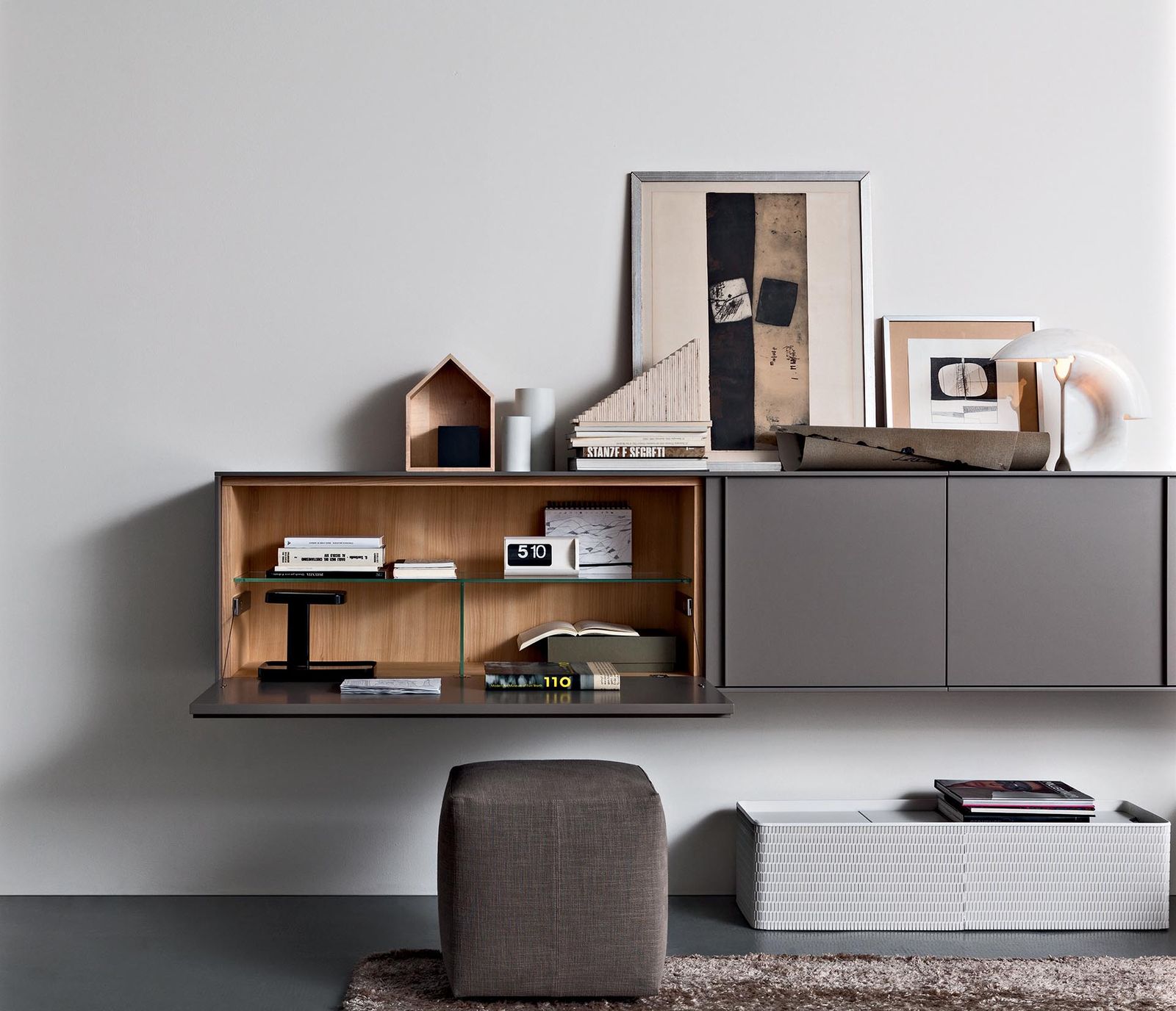 Molteni&C Стенка Pass-word от Molteni & C — в интерьере