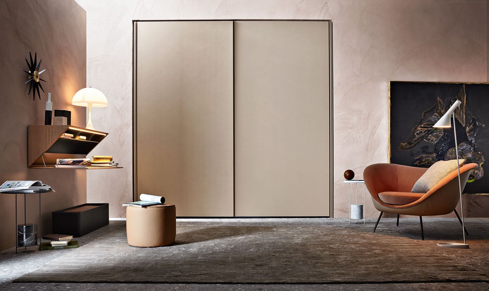 Molteni&C Гардеробная A Filo от Molteni & C — в интерьере