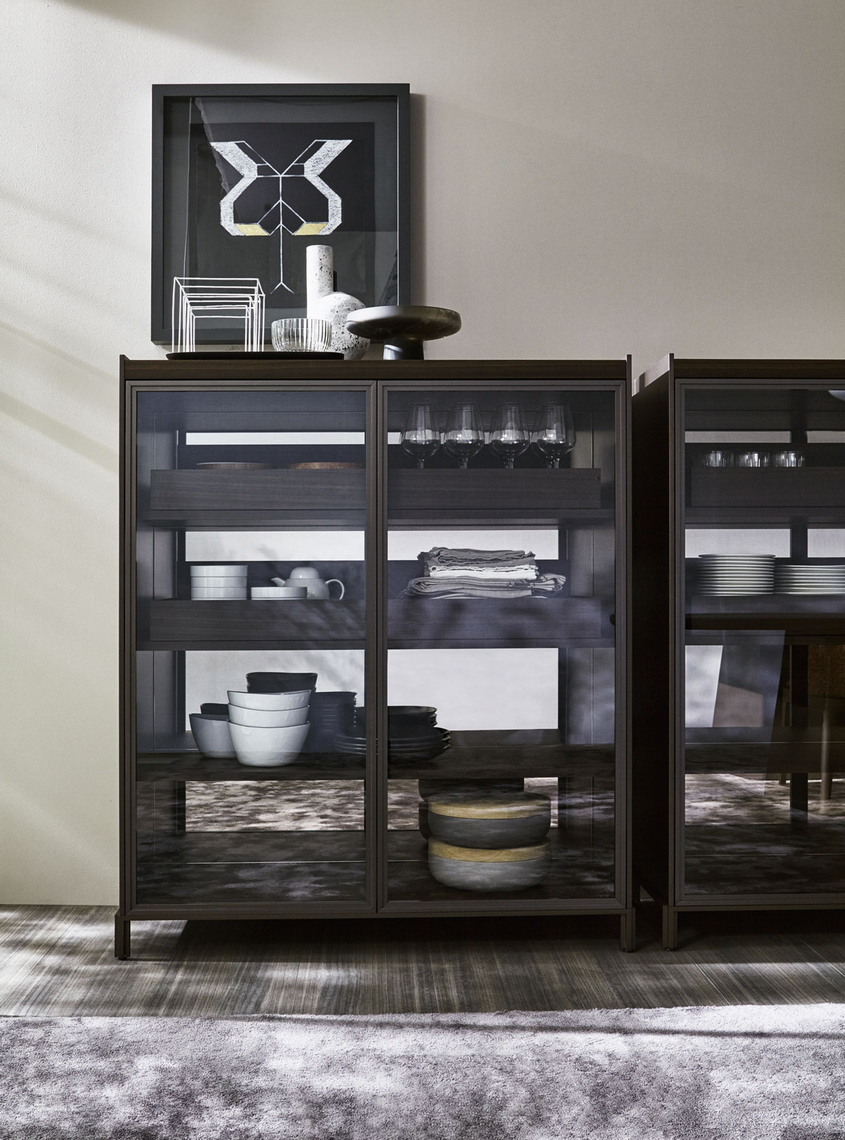 Molteni&C Витрина Quinten от Molteni & C — в интерьере