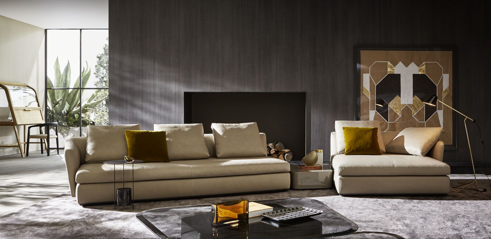 Molteni&C Диван Sloane от Molteni & C — в интерьере