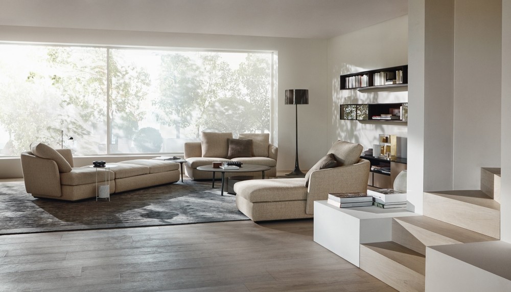 Molteni&C Диван Sloane от Molteni & C — в интерьере