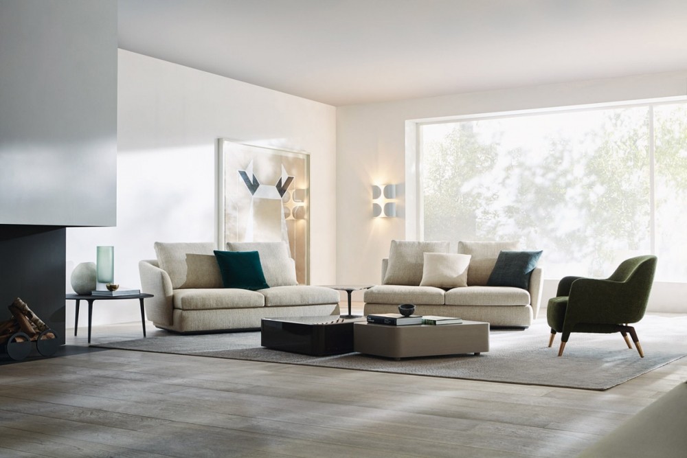 Molteni&C Диван Sloane от Molteni & C — в интерьере