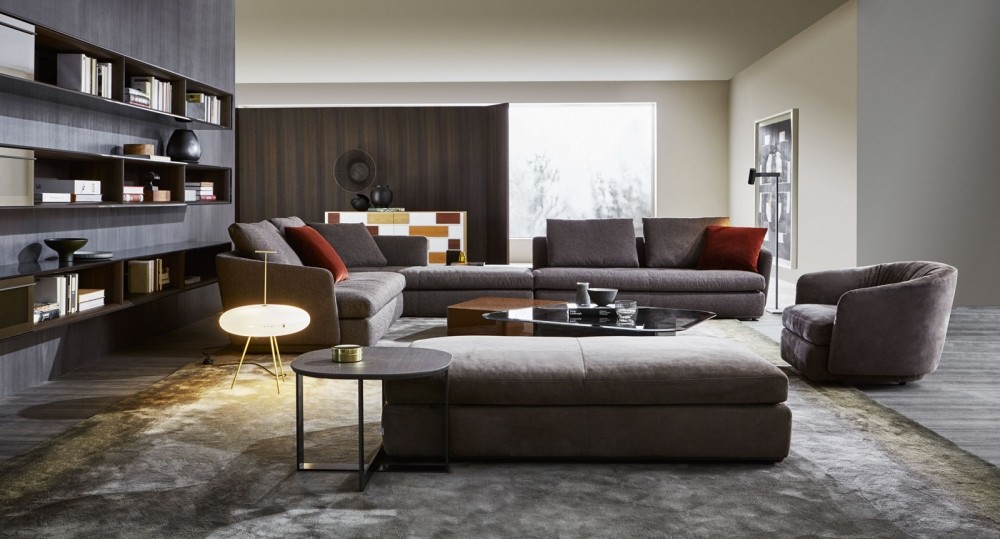 Molteni&C Диван Sloane от Molteni & C — в интерьере