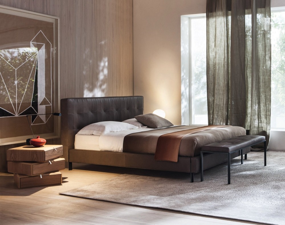 Molteni&C Кровать Anton от Molteni & C — в интерьере