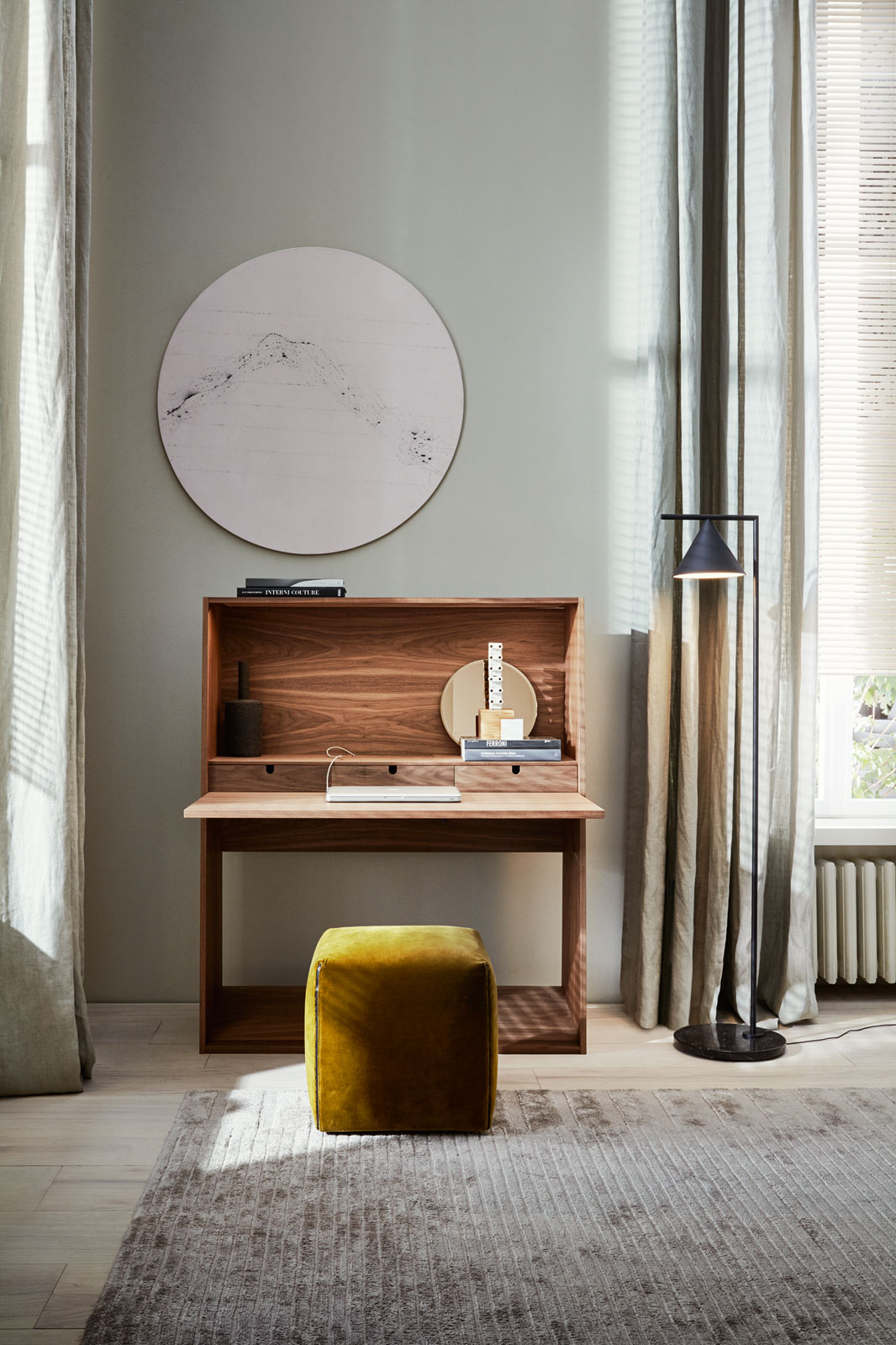 Molteni&C Письменный стол Ink от Molteni & C — в интерьере