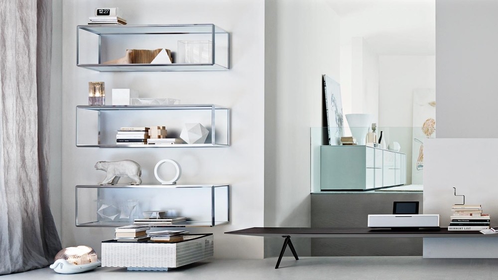 Molteni&C Стеллаж - витрина Grado° от Molteni & C — в интерьере