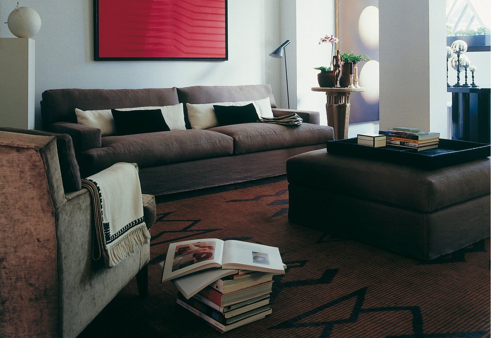 Meridiani Диван James от Meridiani — в интерьере