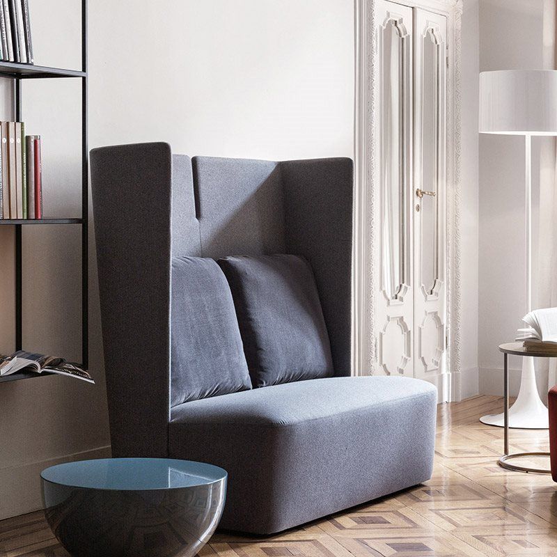 Meridiani Диван Keeton от Meridiani — в интерьере