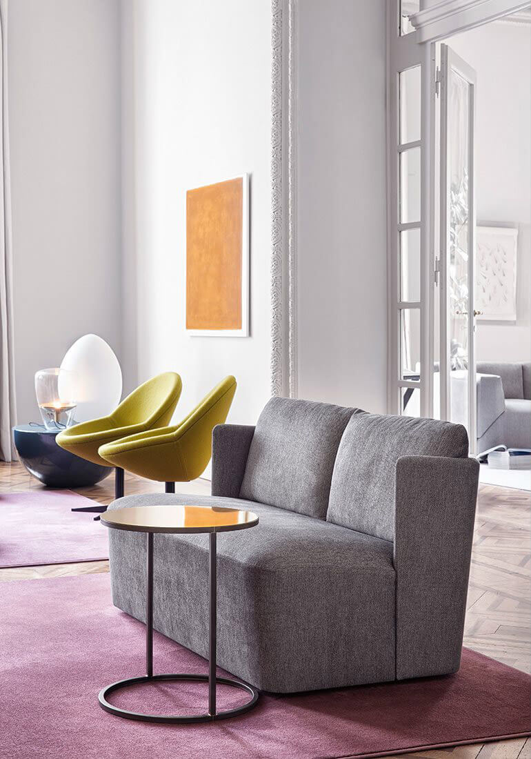 Meridiani Диван Keeton от Meridiani — в интерьере
