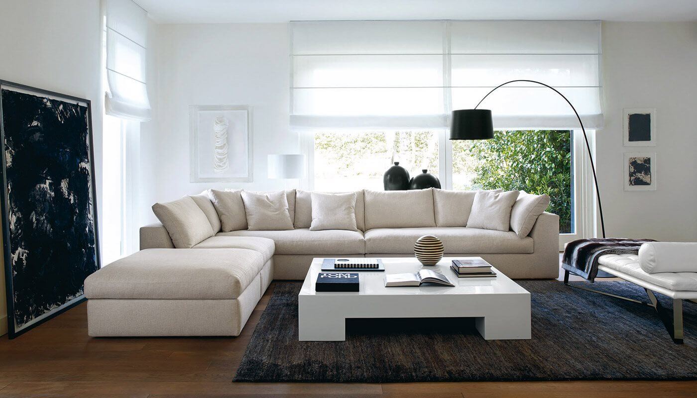 Meridiani Диван Louis Small от Meridiani — в интерьере