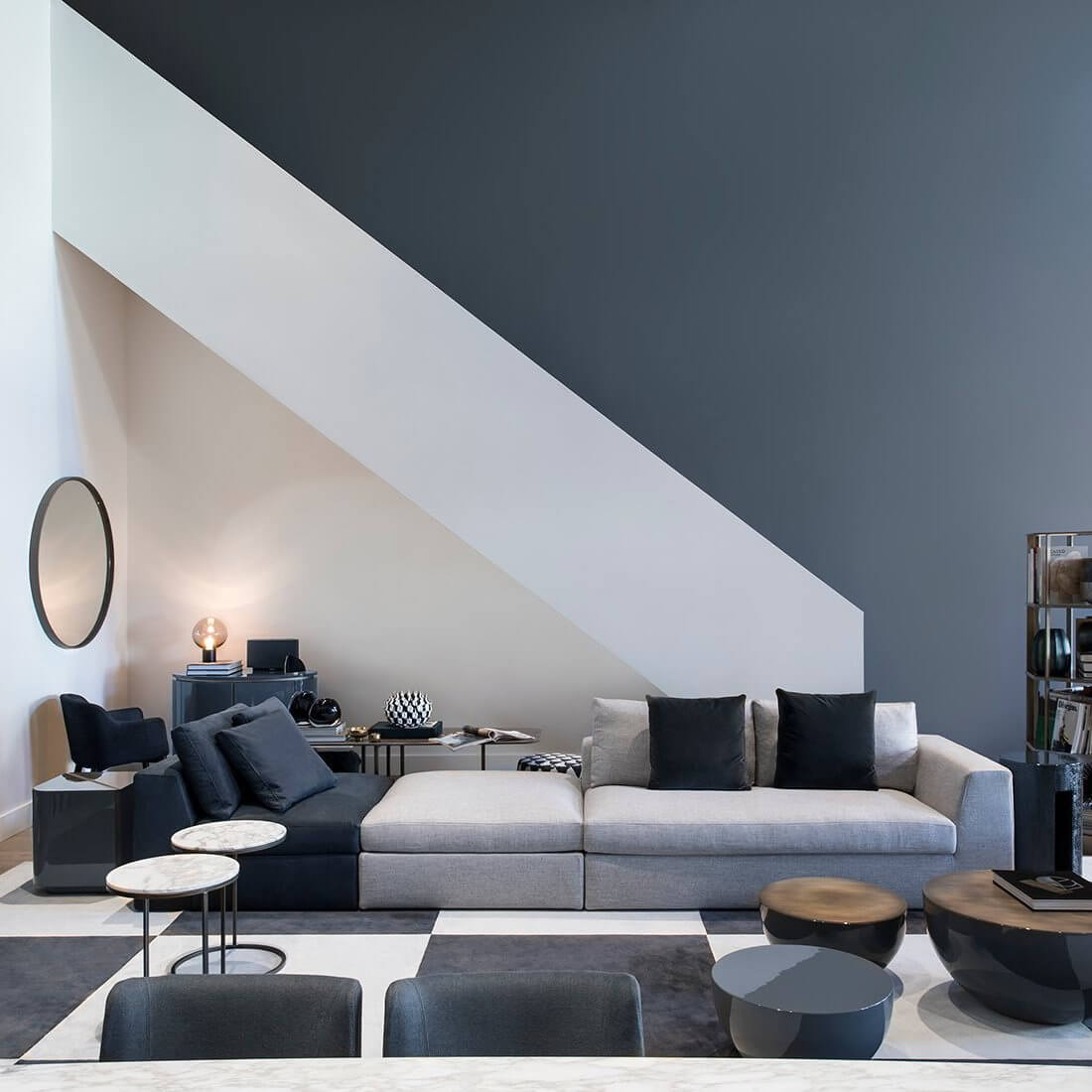 Meridiani Диван Louis Small от Meridiani — в интерьере