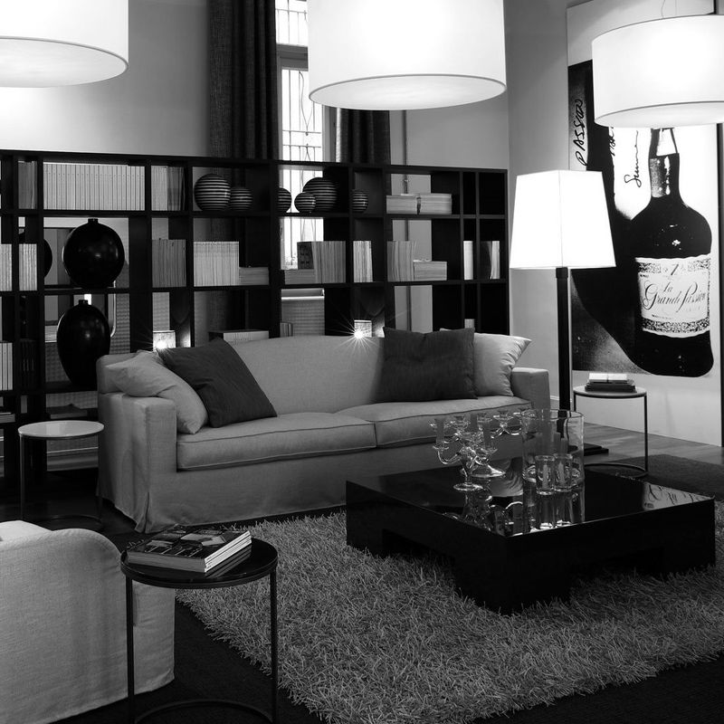Meridiani Диван Neuman от Meridiani — в интерьере