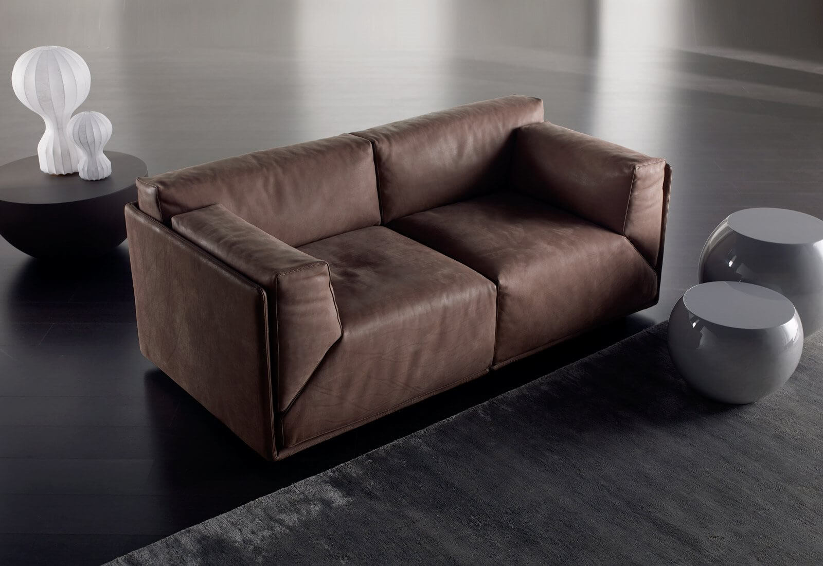Meridiani Диван Bacon от Meridiani — в интерьере