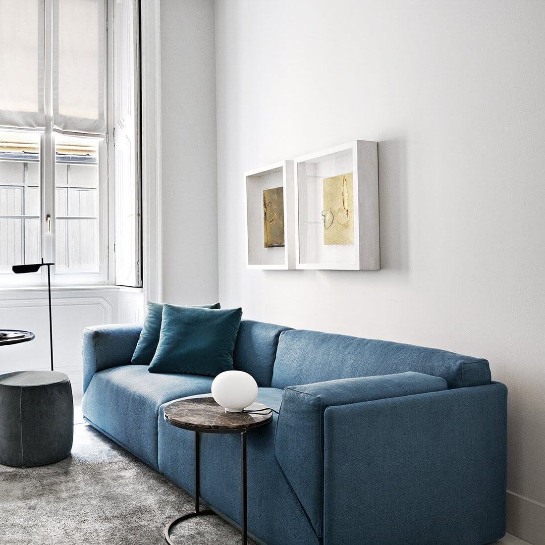 Meridiani Диван Bacon от Meridiani — в интерьере