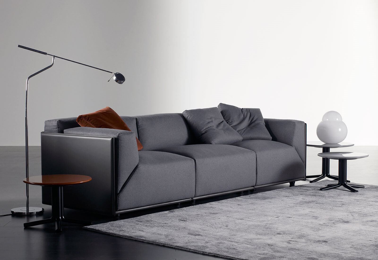 Meridiani Диван Bacon от Meridiani — в интерьере