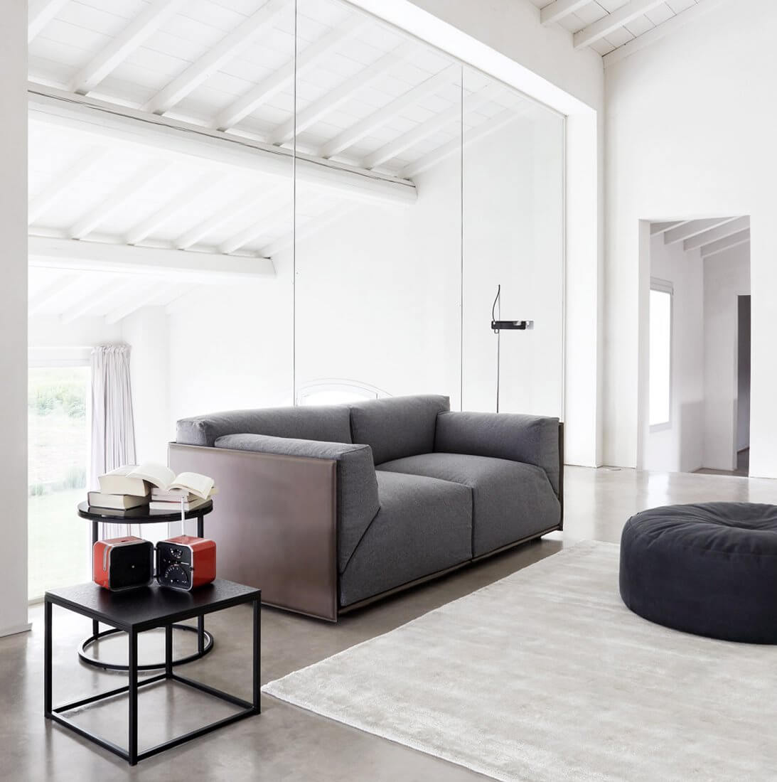 Meridiani Диван Bacon от Meridiani — в интерьере
