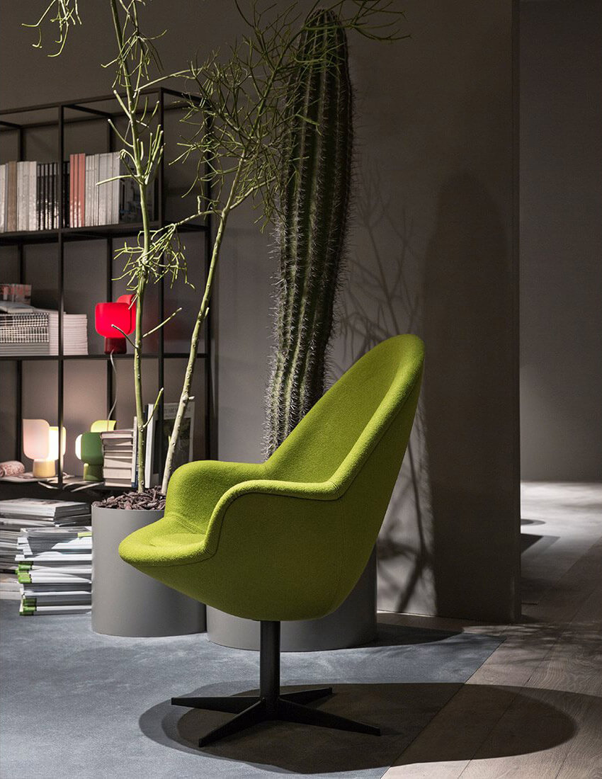 Meridiani Кресло Jill от Meridiani — в интерьере