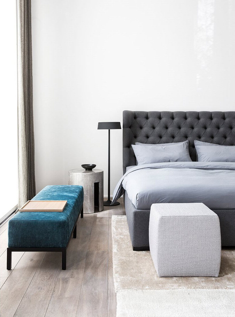 Meridiani Пуф Charlot от Meridiani — в интерьере
