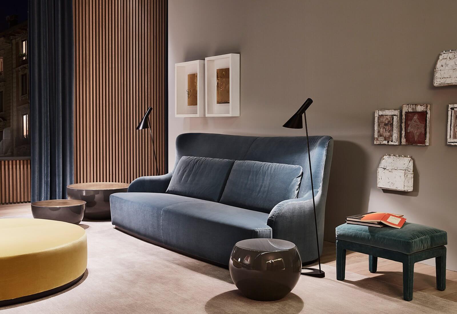 Meridiani Пуф к креслу Forrest Soft Bergen от Meridiani