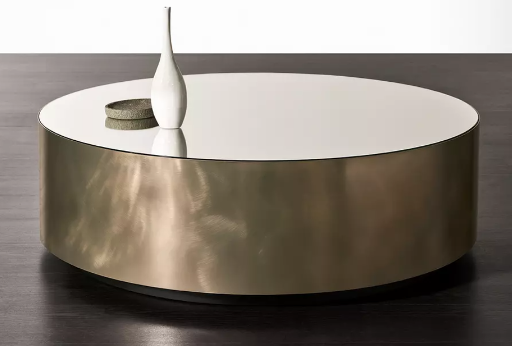 Meridiani Журнальный столик Belt Marble 120 от Meridiani — в интерьере