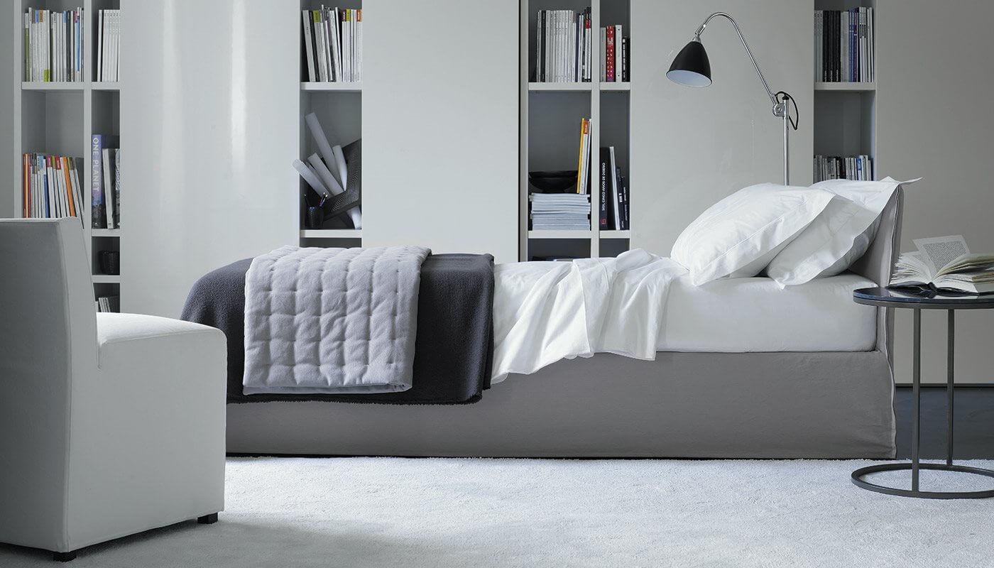 Meridiani Кровать Fox от Meridiani — в интерьере