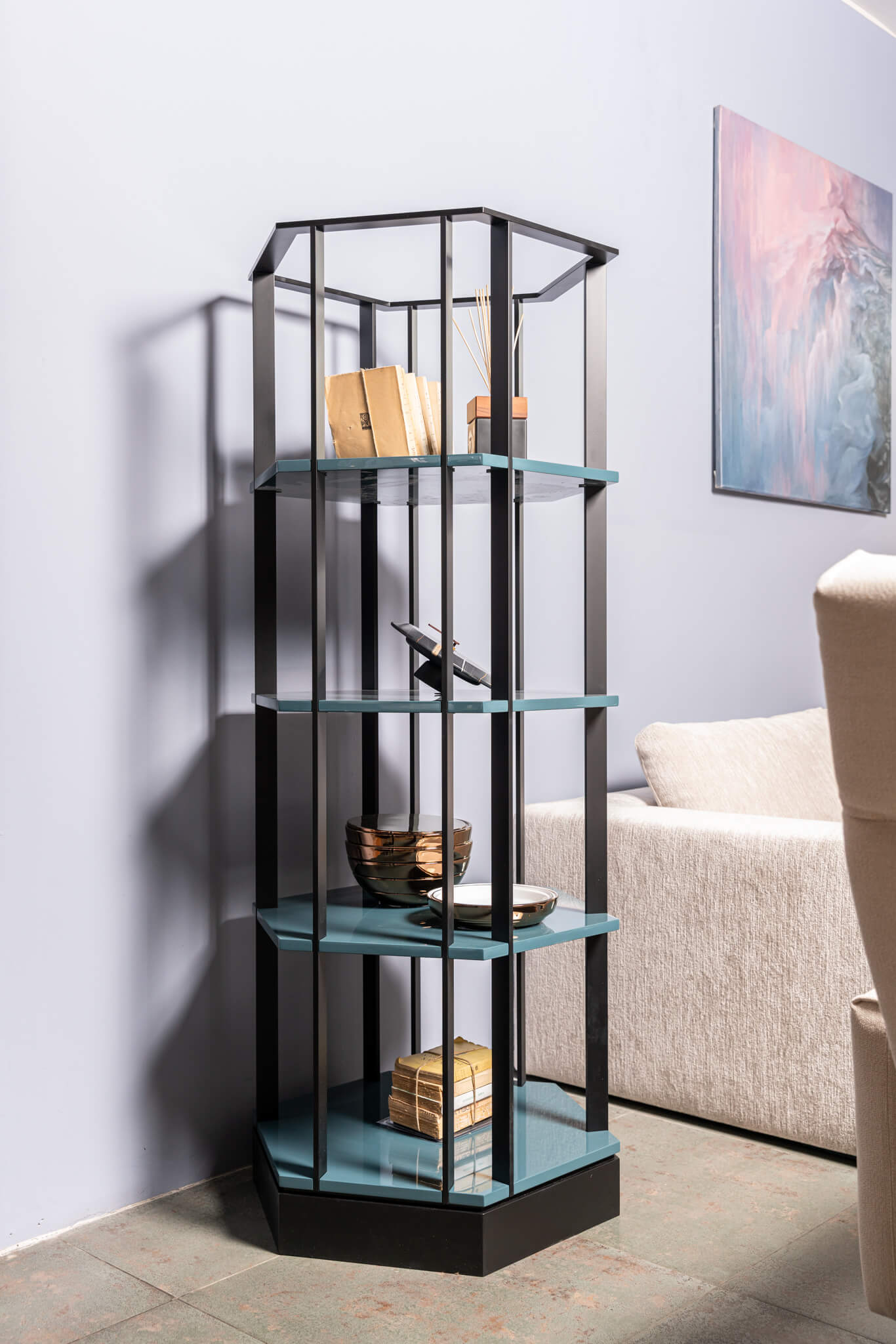 Meridiani Стеллаж Sebastian от Meridiani — в интерьере