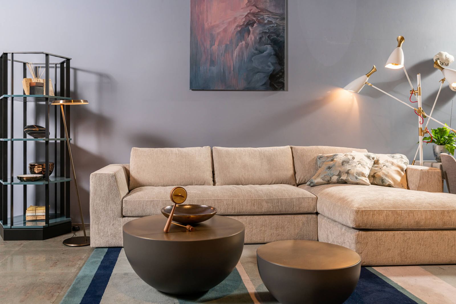 Meridiani Стеллаж Sebastian от Meridiani — в интерьере