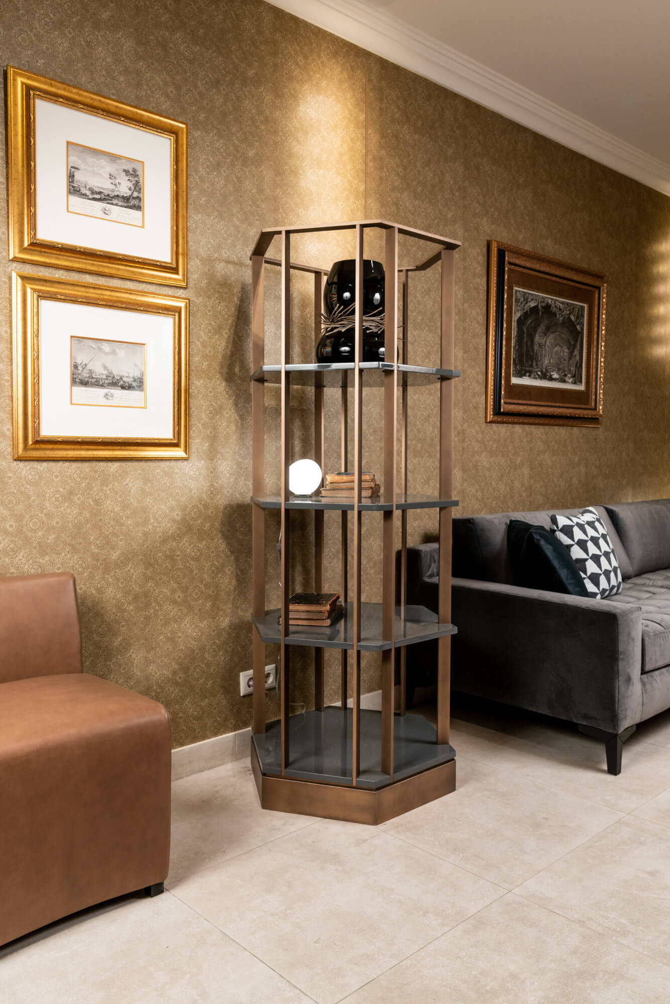 Meridiani Стеллаж Sebastian от Meridiani — в интерьере