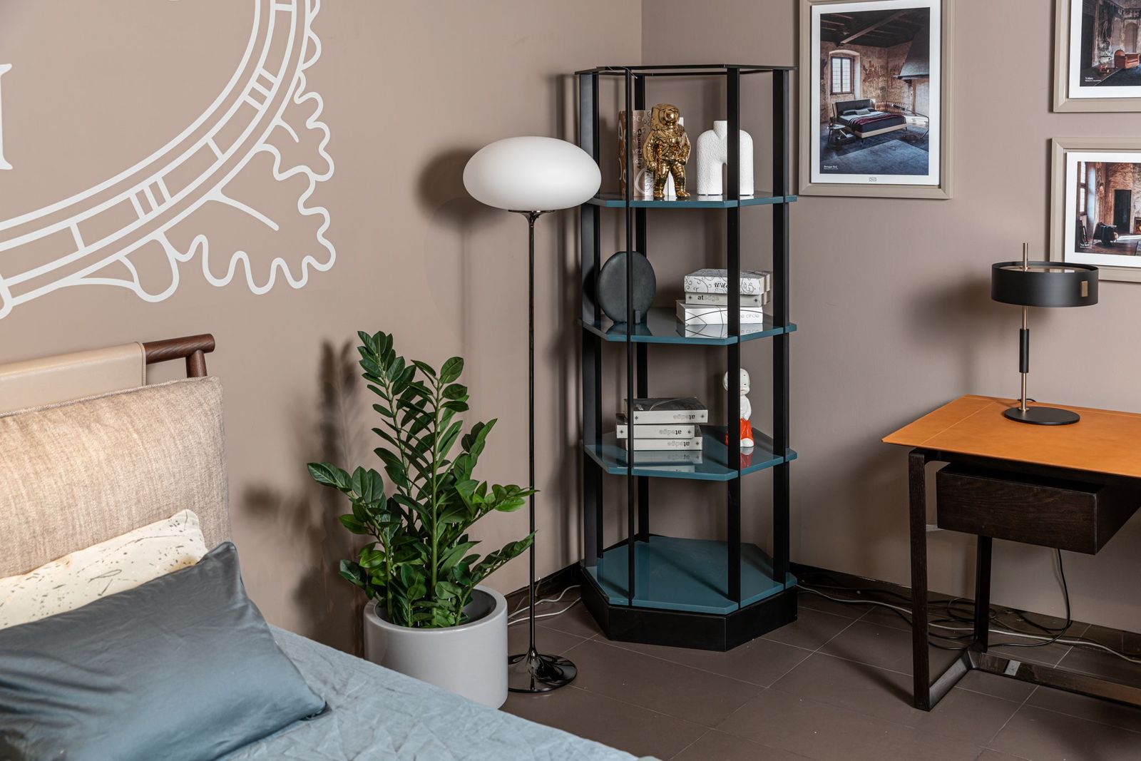 Meridiani Стеллаж Sebastian от Meridiani — в интерьере